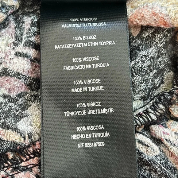 Ted Baker Hendria Ruffle-Trim Mini Dress floral print viscose size 0 or 2 - Picture 14 of 14